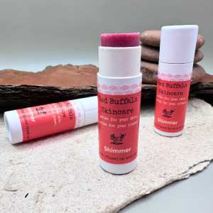 Shimmer beetroot lip balm