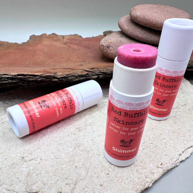 Shimmer beetroot lip balm - Image 2