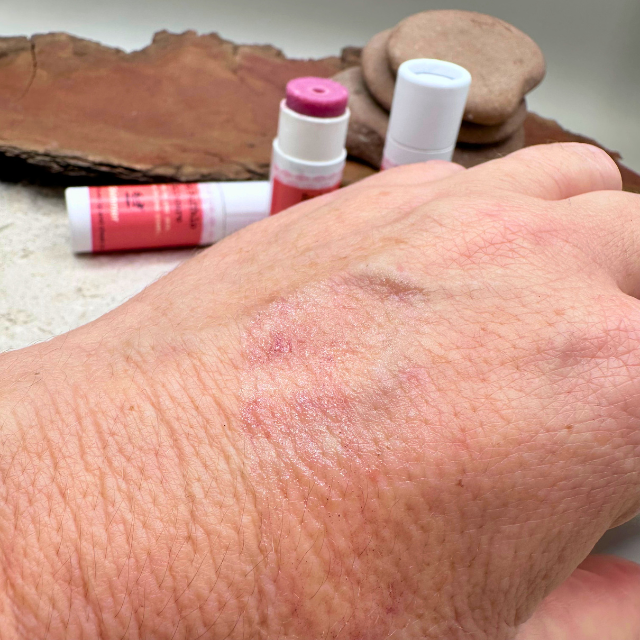 Shimmer beetroot lip balm - Image 4